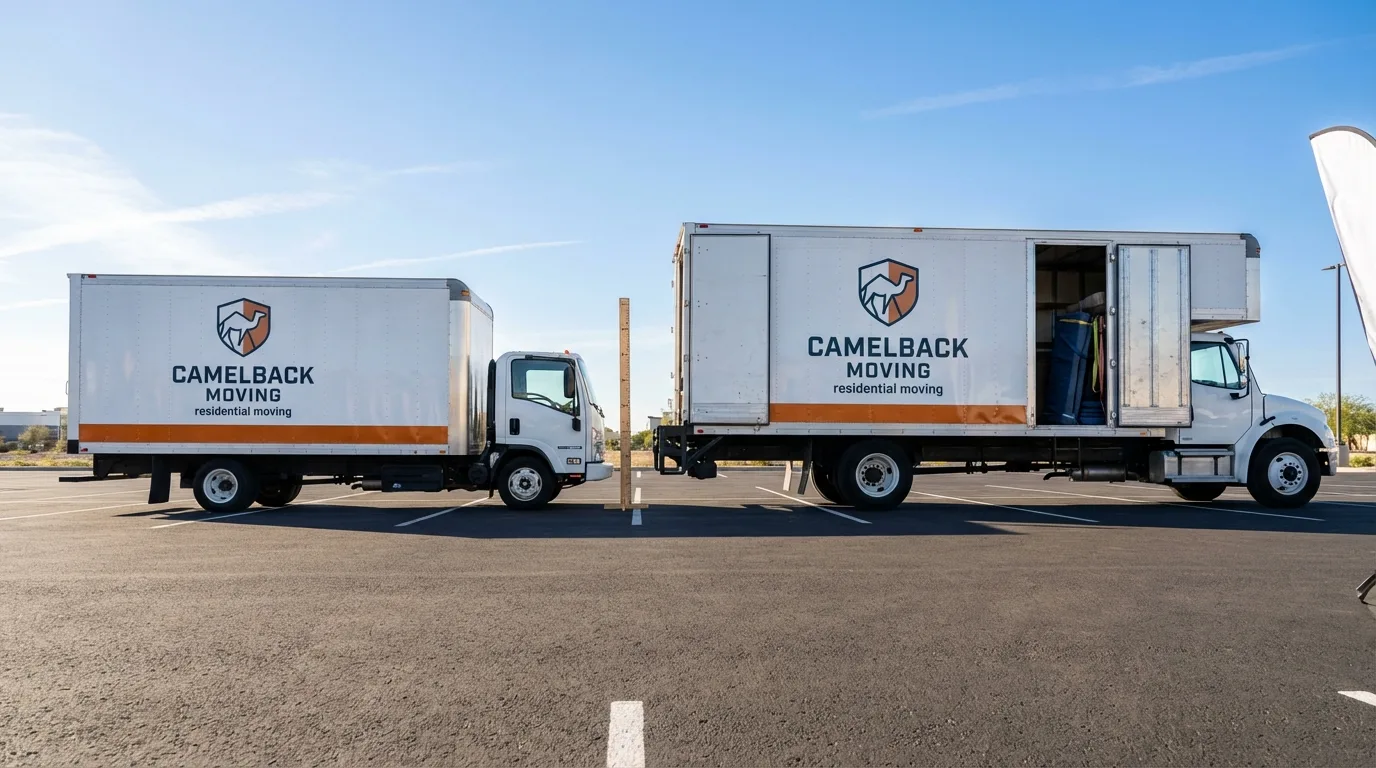 Moving truck size capacity guide in East Syracuse